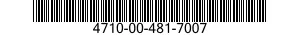 4710-00-481-7007  4710004817007 004817007