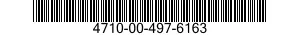 4710-00-497-6163  4710004976163 004976163