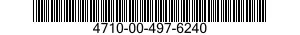4710-00-497-6240  4710004976240 004976240
