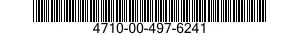 4710-00-497-6241  4710004976241 004976241