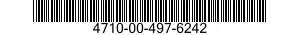 4710-00-497-6242  4710004976242 004976242