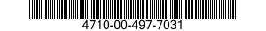 4710-00-497-7031  4710004977031 004977031