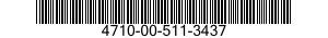 4710-00-511-3437  4710005113437 005113437