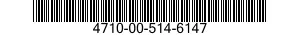 4710-00-514-6147  4710005146147 005146147