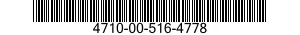 4710-00-516-4778  4710005164778 005164778
