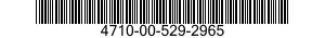 4710-00-529-2965  4710005292965 005292965