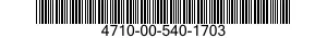 4710-00-540-1703  4710005401703 005401703