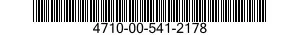 4710-00-541-2178  4710005412178 005412178