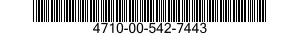 4710-00-542-7443  4710005427443 005427443