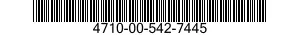 4710-00-542-7445  4710005427445 005427445