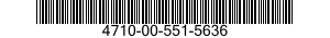 4710-00-551-5636  4710005515636 005515636