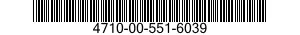 4710-00-551-6039 TUBE ASSEMBLY,METAL 4710005516039 005516039