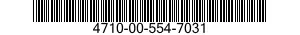 4710-00-554-7031  4710005547031 005547031