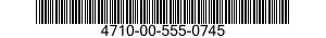 4710-00-555-0745  4710005550745 005550745