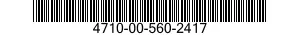 4710-00-560-2417  4710005602417 005602417