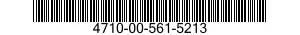 4710-00-561-5213  4710005615213 005615213