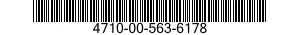 4710-00-563-6178  4710005636178 005636178