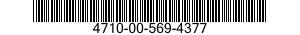 4710-00-569-4377  4710005694377 005694377