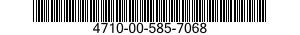 4710-00-585-7068  4710005857068 005857068
