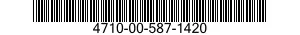 4710-00-587-1420  4710005871420 005871420