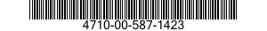 4710-00-587-1423  4710005871423 005871423