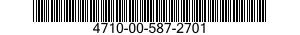 4710-00-587-2701  4710005872701 005872701