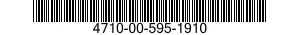 4710-00-595-1910  4710005951910 005951910