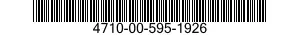 4710-00-595-1926  4710005951926 005951926
