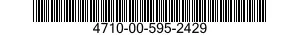 4710-00-595-2429  4710005952429 005952429