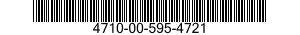 4710-00-595-4721  4710005954721 005954721