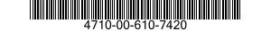 4710-00-610-7420  4710006107420 006107420