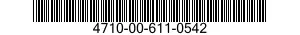 4710-00-611-0542  4710006110542 006110542