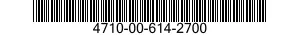 4710-00-614-2700  4710006142700 006142700