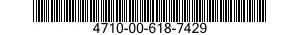 4710-00-618-7429  4710006187429 006187429