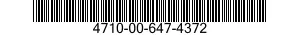 4710-00-647-4372  4710006474372 006474372