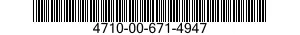 4710-00-671-4947  4710006714947 006714947