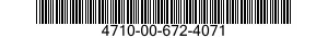 4710-00-672-4071  4710006724071 006724071