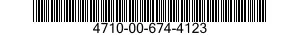 4710-00-674-4123  4710006744123 006744123