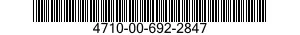 4710-00-692-2847  4710006922847 006922847