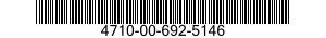 4710-00-692-5146  4710006925146 006925146