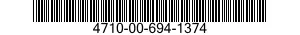 4710-00-694-1374  4710006941374 006941374