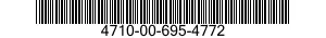4710-00-695-4772  4710006954772 006954772