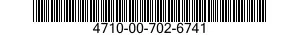 4710-00-702-6741  4710007026741 007026741