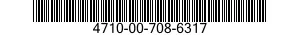 4710-00-708-6317  4710007086317 007086317