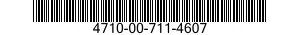 4710-00-711-4607  4710007114607 007114607