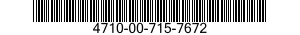 4710-00-715-7672  4710007157672 007157672