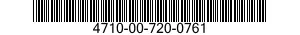 4710-00-720-0761  4710007200761 007200761