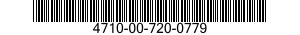 4710-00-720-0779  4710007200779 007200779