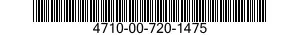 4710-00-720-1475  4710007201475 007201475