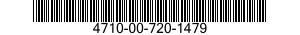 4710-00-720-1479  4710007201479 007201479